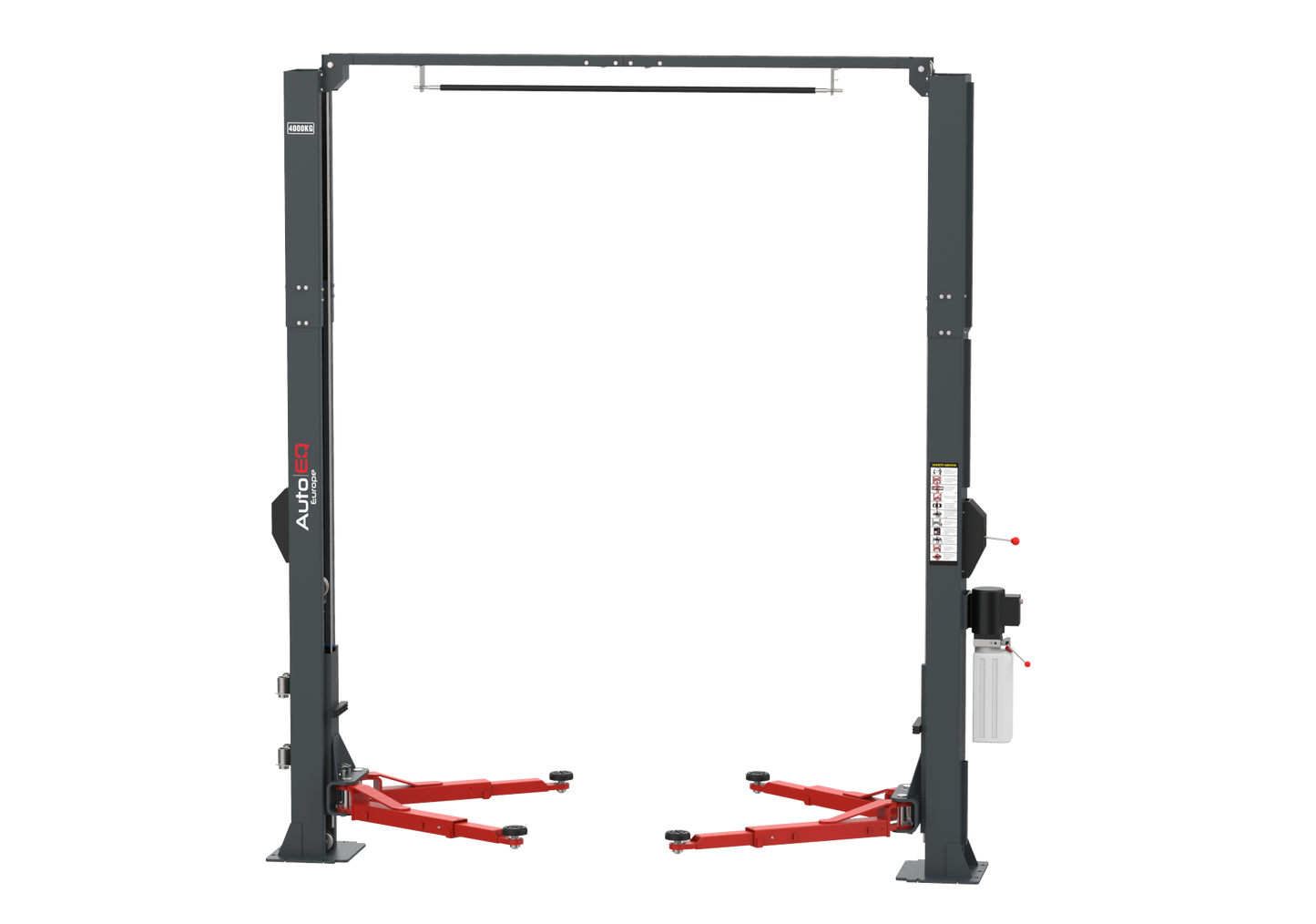 Two post lift, 4.0T AQ42M Mechanical safety locking mechanism AutoEQ