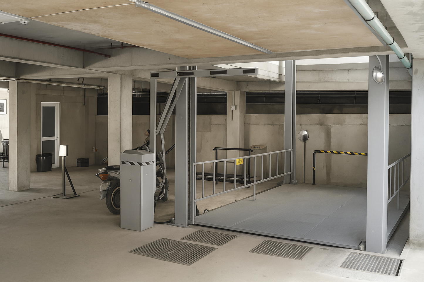 FF – Four-Post Platform Lift