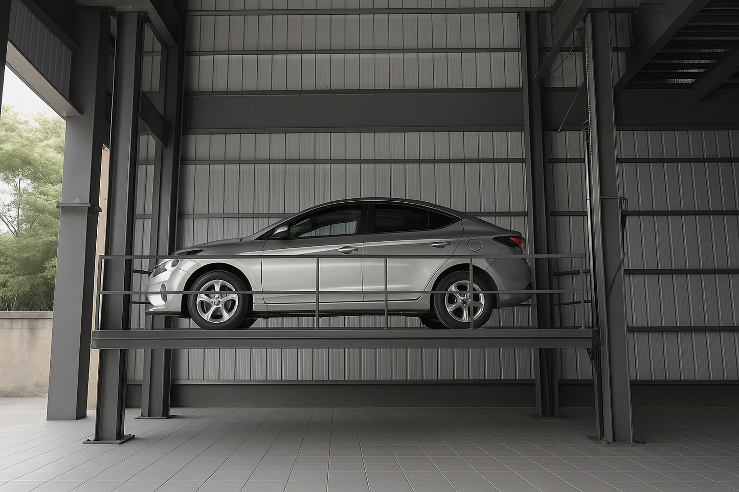 FF – Four-Post Platform Lift