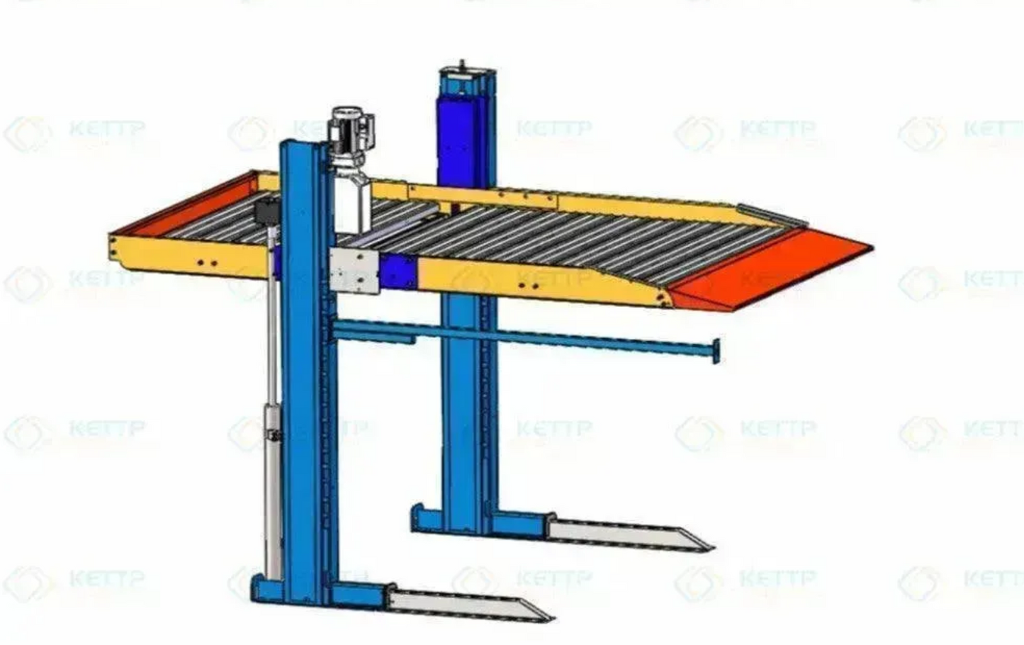 2T – 2 Levels Two-Post Parking Lift