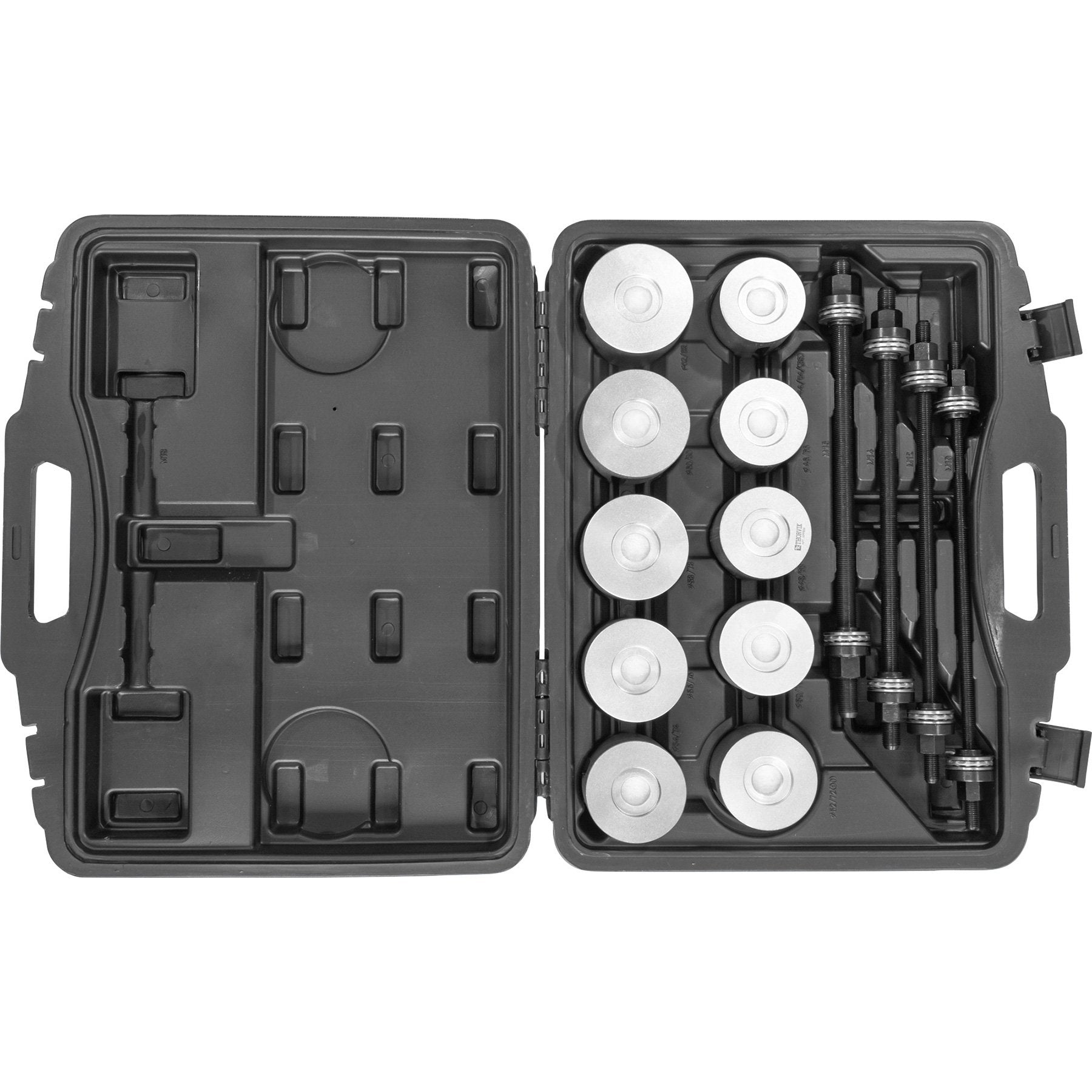 Bush extractor set, 44-82 mm, 24 pcs APPS24 Thorvik Tools