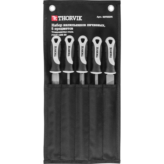 File set, 200 mm, 5 pcs MFSS205 Thorvik Tools