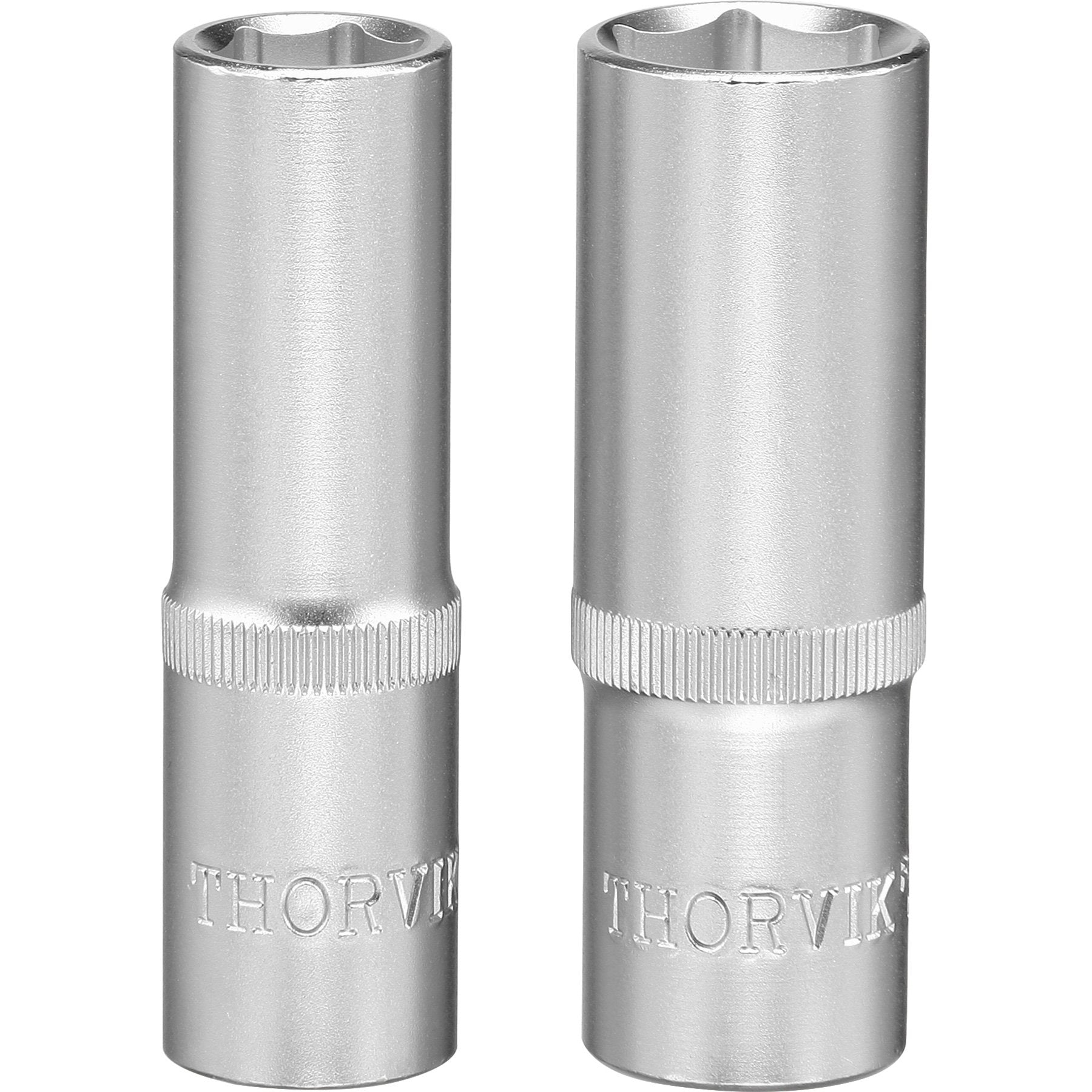 Flank deep socket, 12-point, 1/2" DR Thorvik Tools