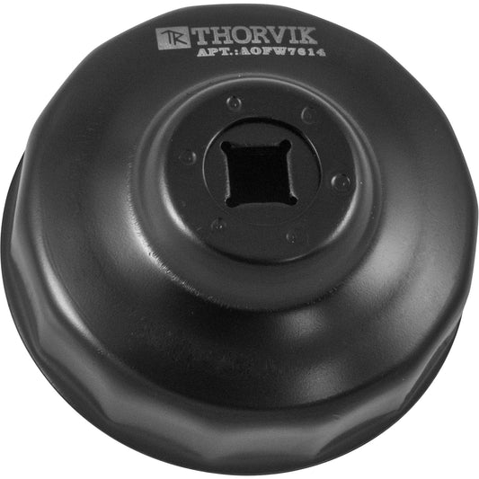Oil filter cup, 14 points, 76 mm AOFW7614 Thorvik Tools