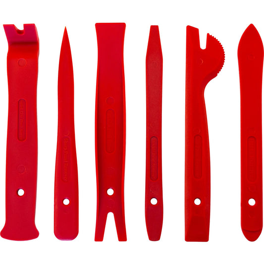 Set of tools for removing a vehicle interior decorative panels, 6 pcs AURTS6 Thorvik Tools