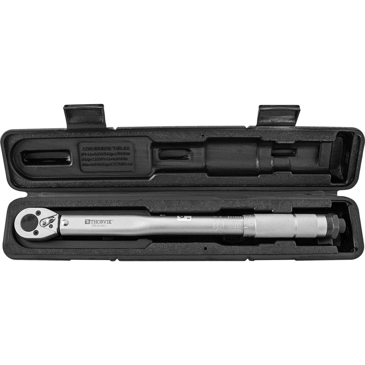 Torque wrench 3/8" DR, 19-110 Nm TW381911 | Thorvik Tools Online ...